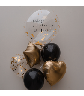 Feliz cumpleaños látex Loons