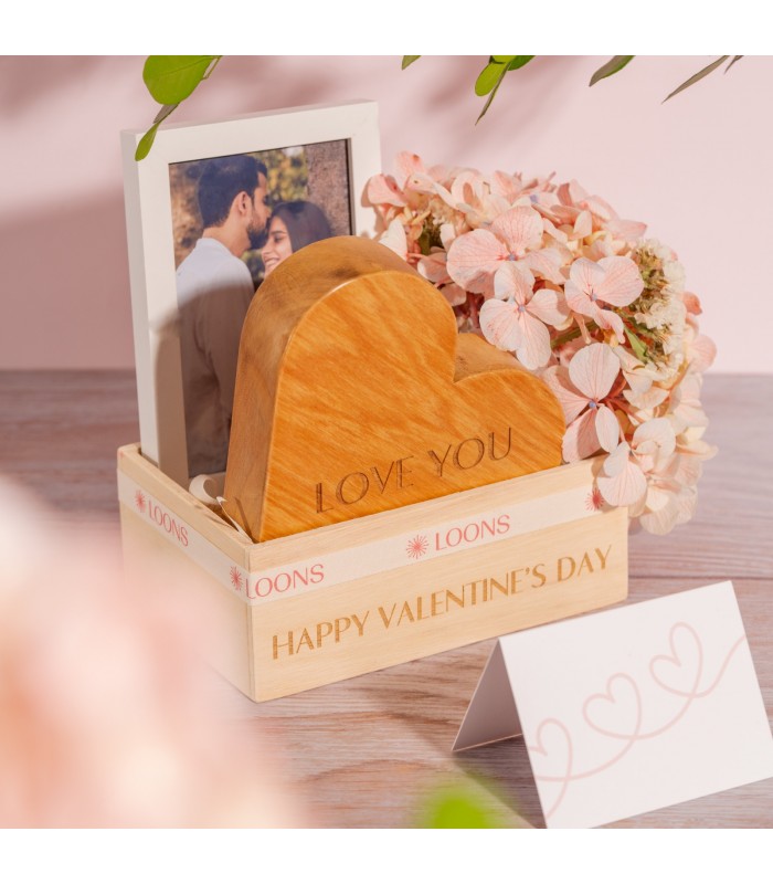 Flower heart box