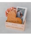 Flower heart box