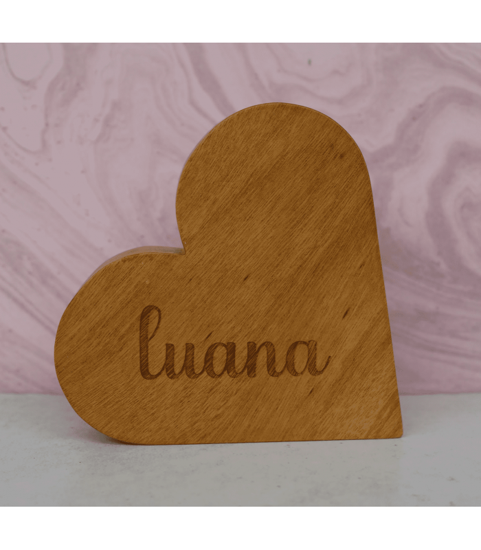 Engraved heart