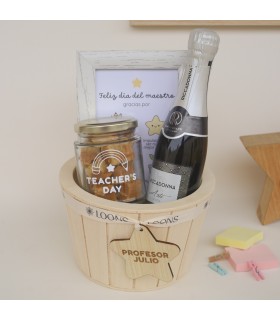 Teacher celebration basket