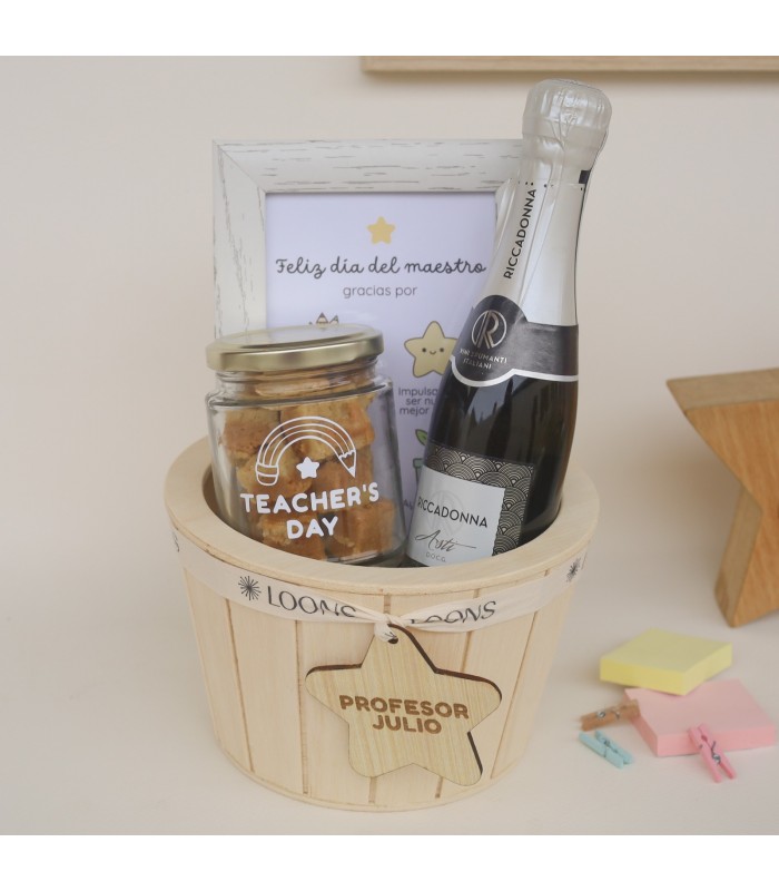 Teacher celebration basket