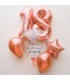 Pink Numbers Birthday Loons
