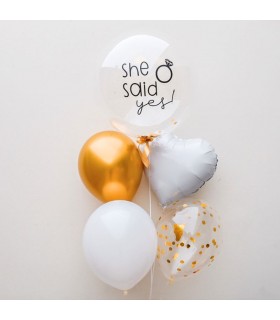She said yes