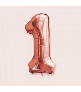 Número rose gold