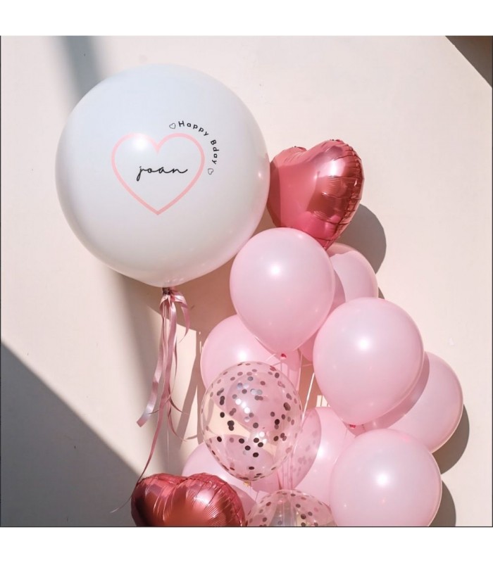 Pink Birthday Girl Loons