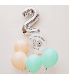 Kids numbers birthday Loons