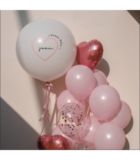 Pink Birthday Girl Loons