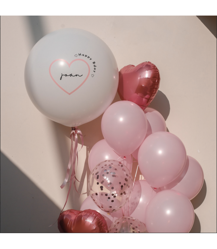 Pink Birthday Girl Loons